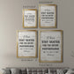 Please Stay Seated - Modern Framed Canvas Print