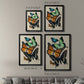 Collaged Butterflies I - Modern Framed Canvas Print