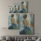 Lady in Blue Premium Gallery Wrapped Canvas - Ready to Hang