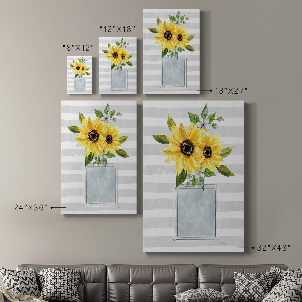 Sunflower Perfume I - Canvas Art Print