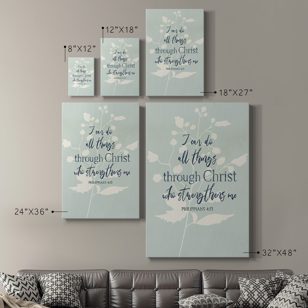 I Can Do All Things - Canvas Art Print