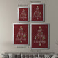 Merry Little Christmas - Modern Framed Canvas Print