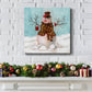 Snowwoman-Premium Gallery Wrapped Canvas - Ready to Hang