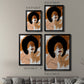 Phenomal Women I - Modern Framed Canvas Print