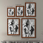 Ocean Inkblot I - Premium Framed Canvas 2 Piece Set - Ready to Hang