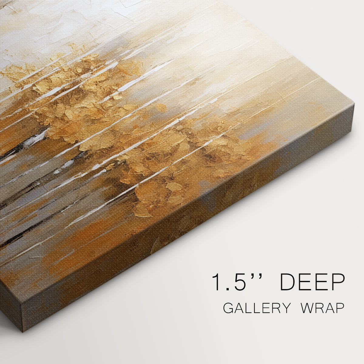 abstract art,modern art,golden trees,tranquil landscape,textured artwork,warm tones,cream colors,contemporary style,soothing imagery,nature depiction,color palette,serene atmosphere,wall decor,canvas painting,vibrant hues,abstract landscape,visual harmony,impressionistic art,nature-inspired,gold accents,minimalist design,abstract trees,elegant decor,decorative art,emotional resonance,home decor,unique artwork,calming colors,expressive art,rich textures,decorative elements,landscape representation