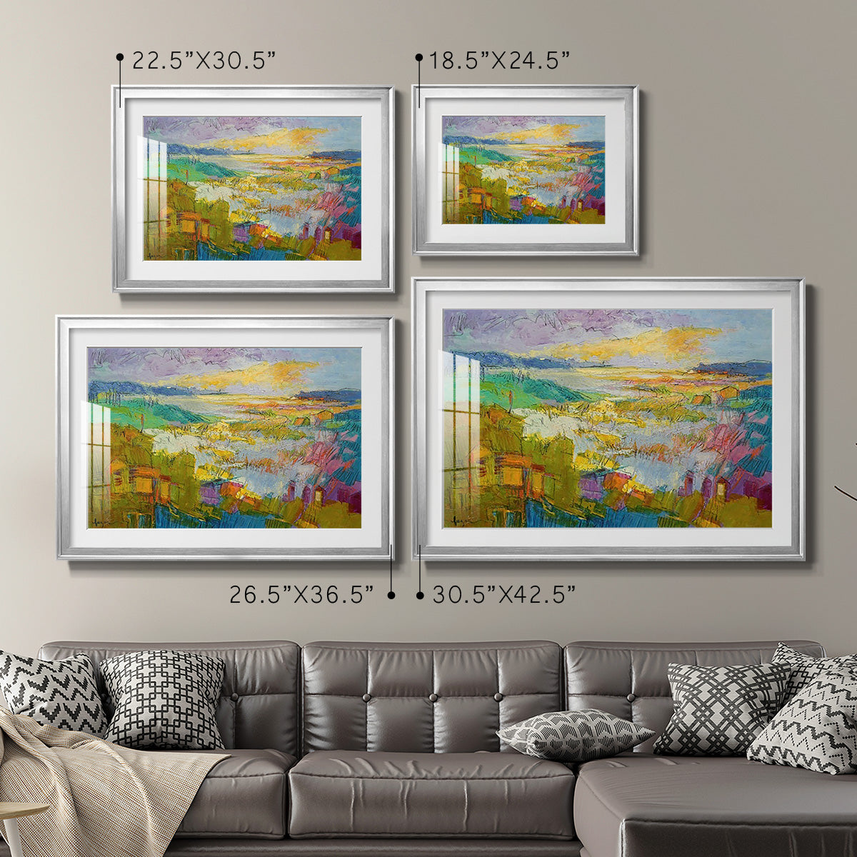 Diamond Girl Dances - Modern Framed Art Print