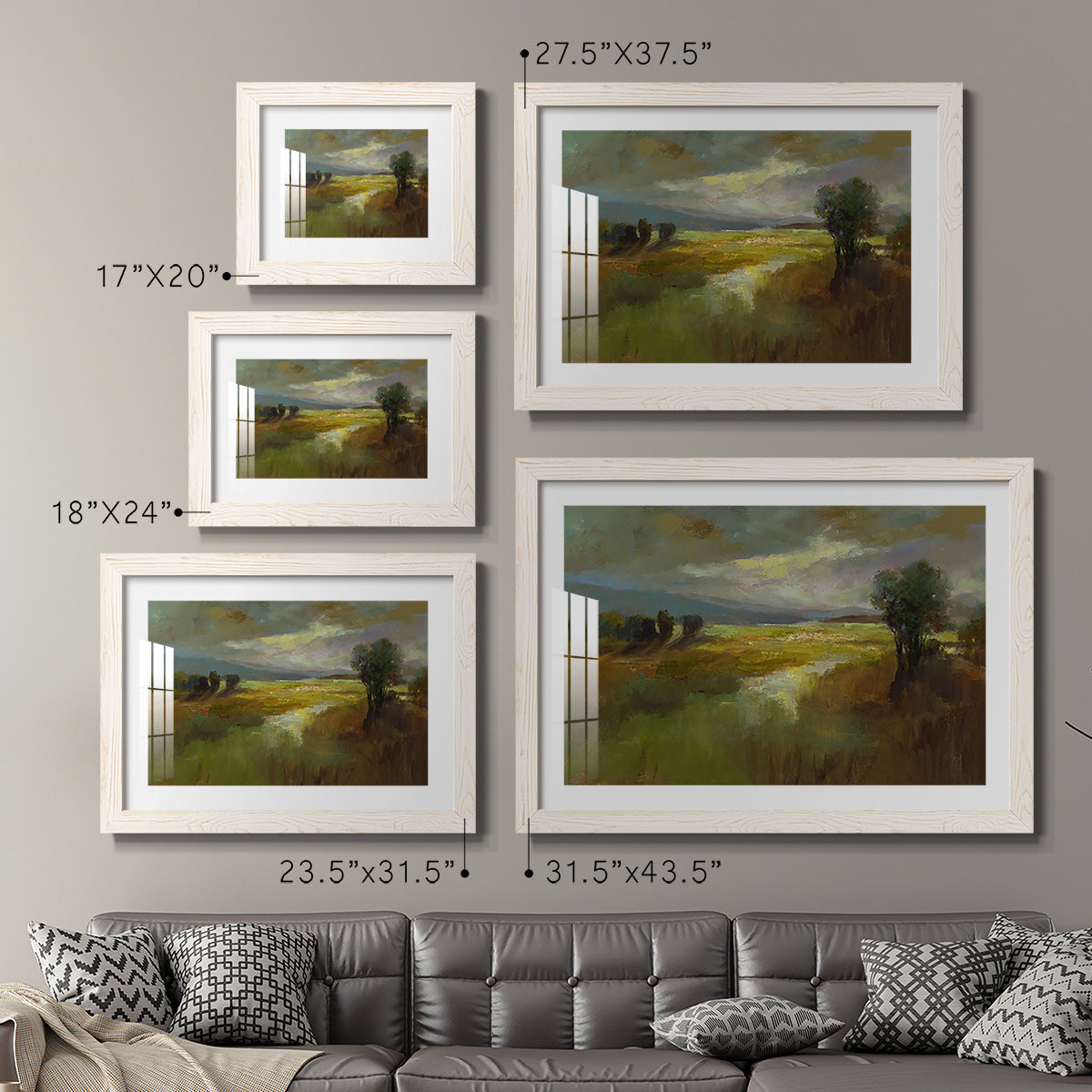 The Way Home - Barnwood Framed Art Print