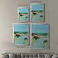 Bright Colored Countryside IV - Modern Framed Canvas Print