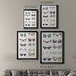 Vintage Glasses I - Modern Framed Canvas Print