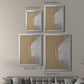 Silver Lake III - Modern Framed Canvas Print