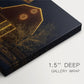 Night of Honeyed Village - Canvas Art Print