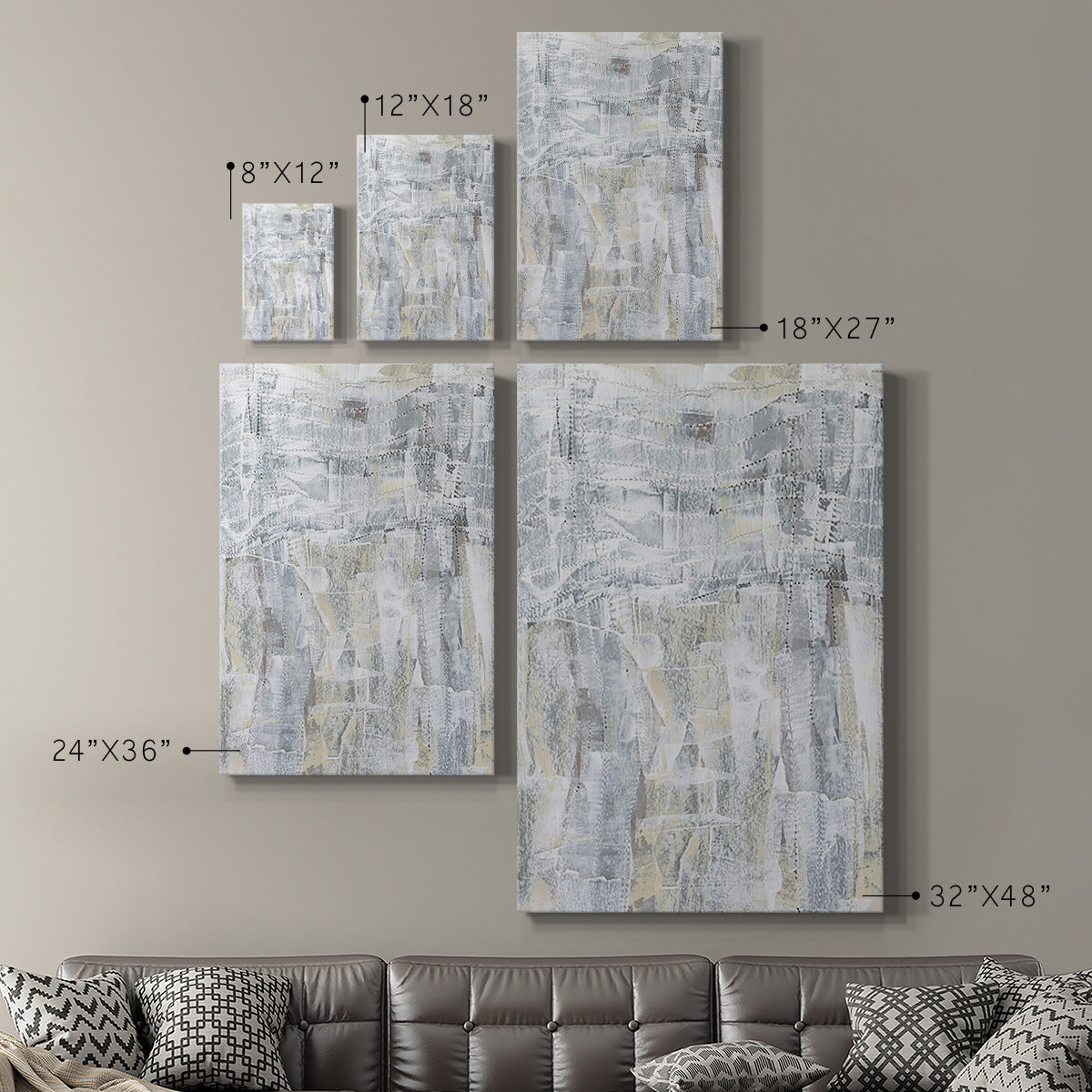 Ghost Town I Premium Gallery Wrapped Canvas - Ready to Hang