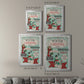 Bright Christmas Carnival - Modern Framed Canvas Print