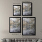 Misty Lake - Modern Framed Canvas Print