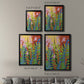 Bold Bright & Wild II - Modern Framed Canvas Print