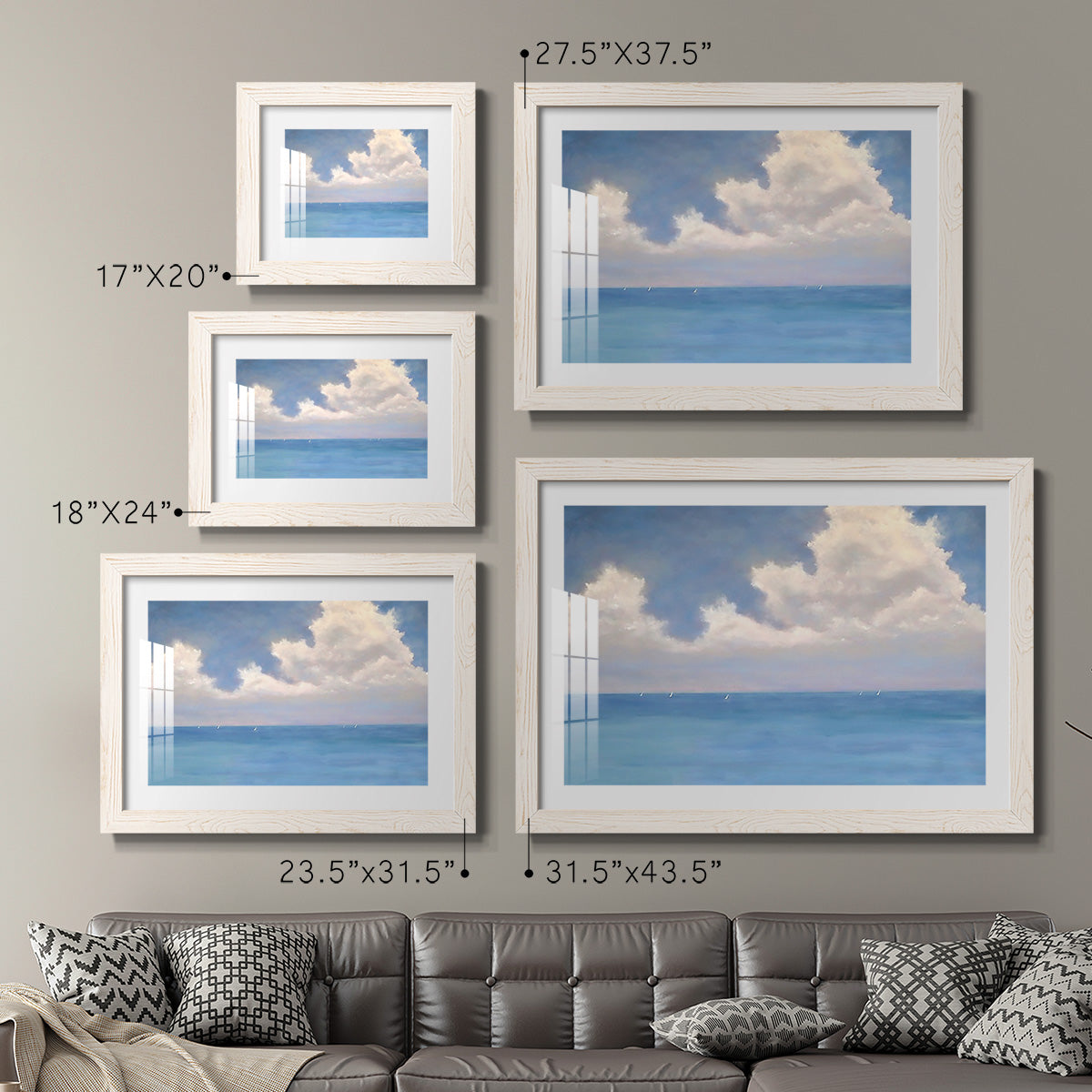 Race Day II - Barnwood Framed Art Print