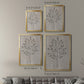 Leaves and Wood II - Modern Framed Canvas Print