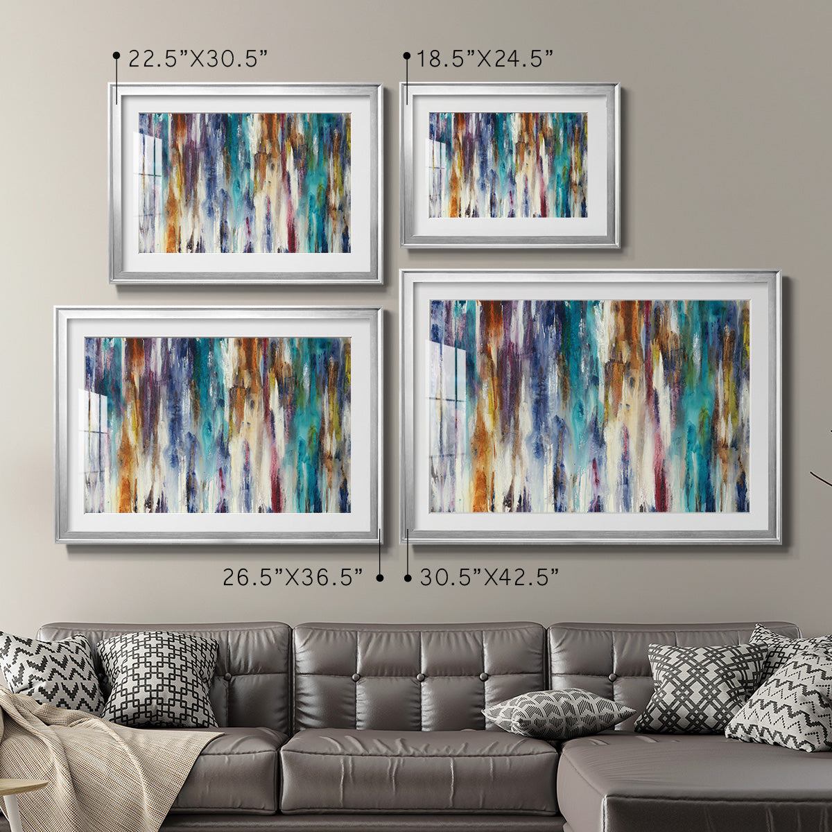 Shape Shifting Premium Framed Print - Ready to Hang