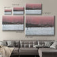 Sunset Snowfall I Premium Gallery Wrapped Canvas - Ready to Hang