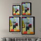 City of Rainbows I - Modern Framed Canvas Print