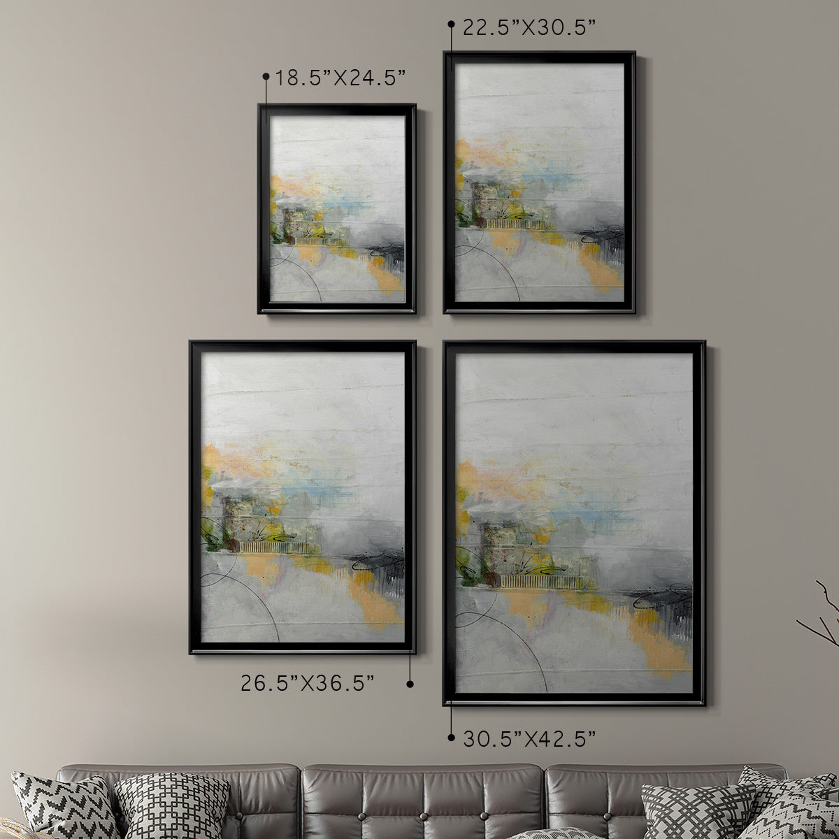 A Place of My Own - Modern Framed Canvas Print