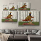 Pheasant Shooting Party 4 Premium Gallery Wrapped Canvas - Ready to Hang