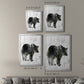 Bear Totem - Modern Framed Canvas Print