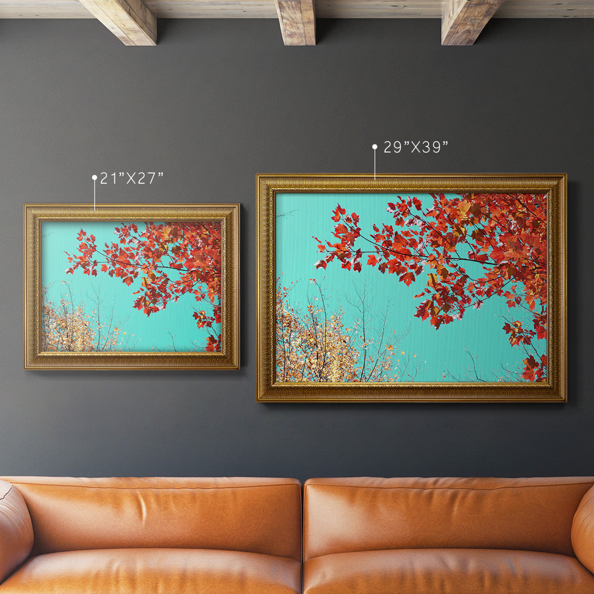 Autumn Tapestry I - Ornate Framed Canvas Print