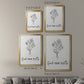 Find Your Roots Sketch - Modern Framed Canvas Print