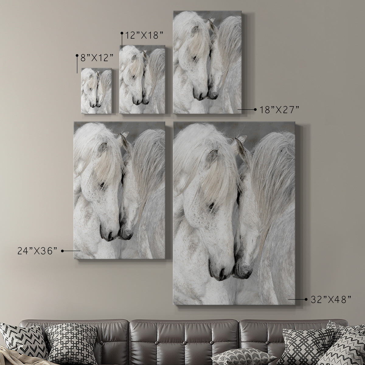 Affection II Premium Gallery Wrapped Canvas - Ready to Hang