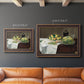 Still Life with Melon and Peaches - Ornate Framed Canvas Print