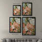 Bouquet Scatter III - Modern Framed Canvas Print