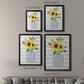 Sunflower Perfume I - Modern Framed Canvas Print