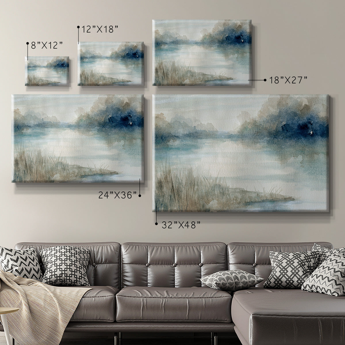 Still Evening Waters - Canvas Art Print