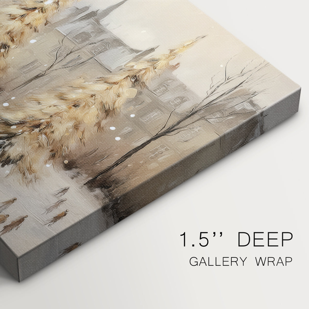 Midnight of Golden Dusk - Canvas Art Print