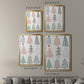 Christmas Tree Sketchbook II - Modern Framed Canvas Print