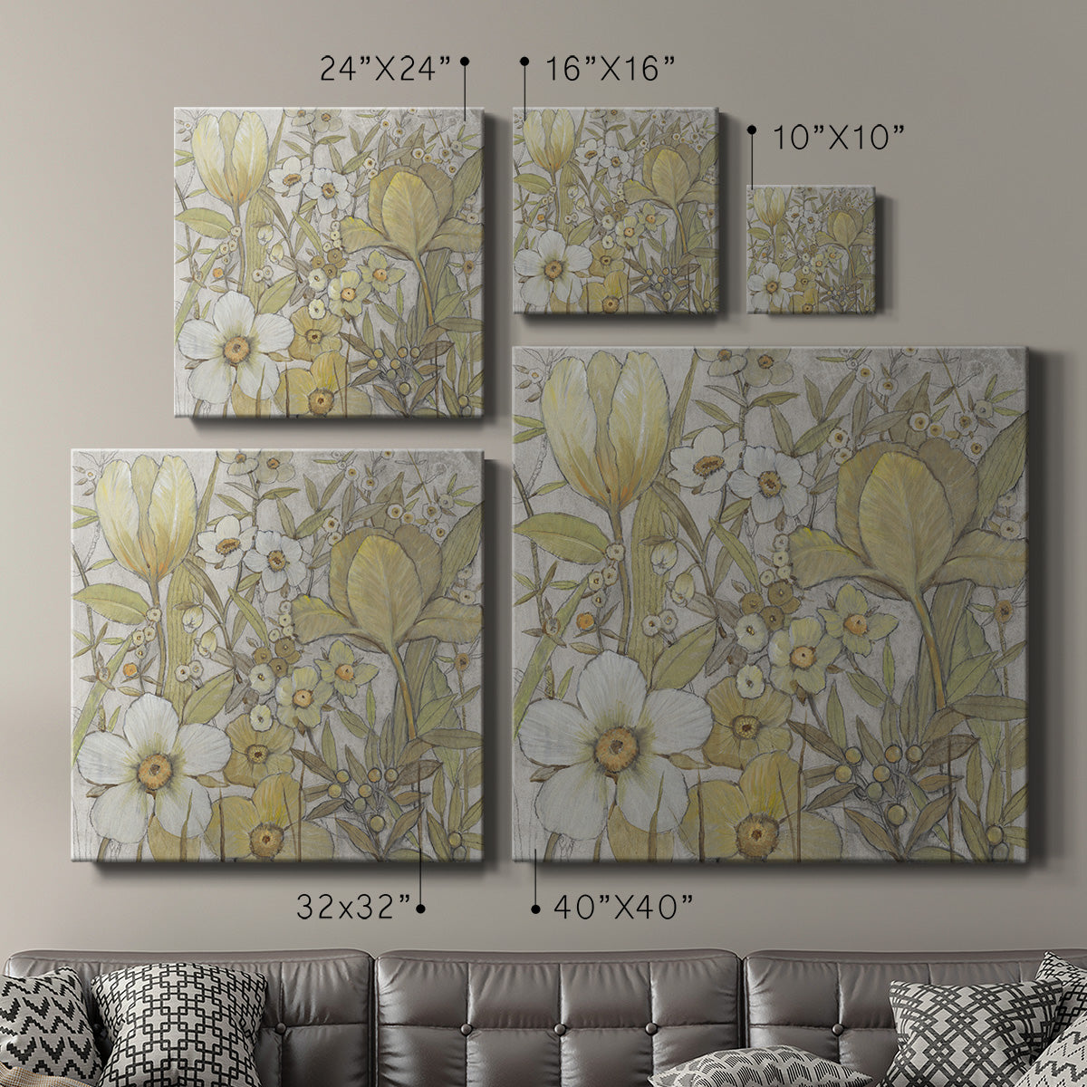 Mix Floral II - Canvas Art Print