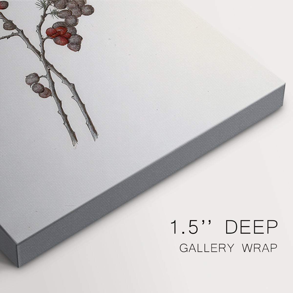 Silver Candle Serenade - Canvas Art Print