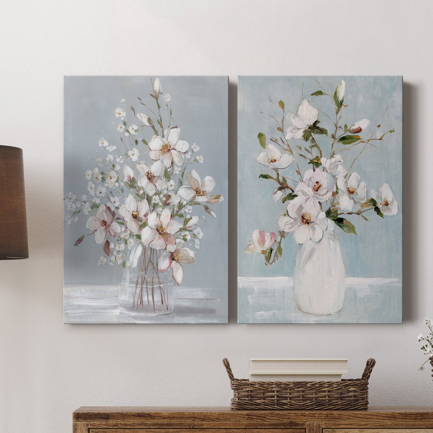 Magnolia Romance - Canvas Art Set