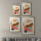 Paper Scene III - Modern Framed Canvas Print