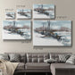 Winter Stream Watercolor II - Canvas Art Print