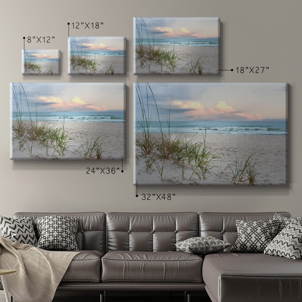 Beach Driftwood - Canvas Art Print
