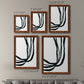 Onyx Ribbon I - Premium Framed Canvas 2 Piece Set - Ready to Hang