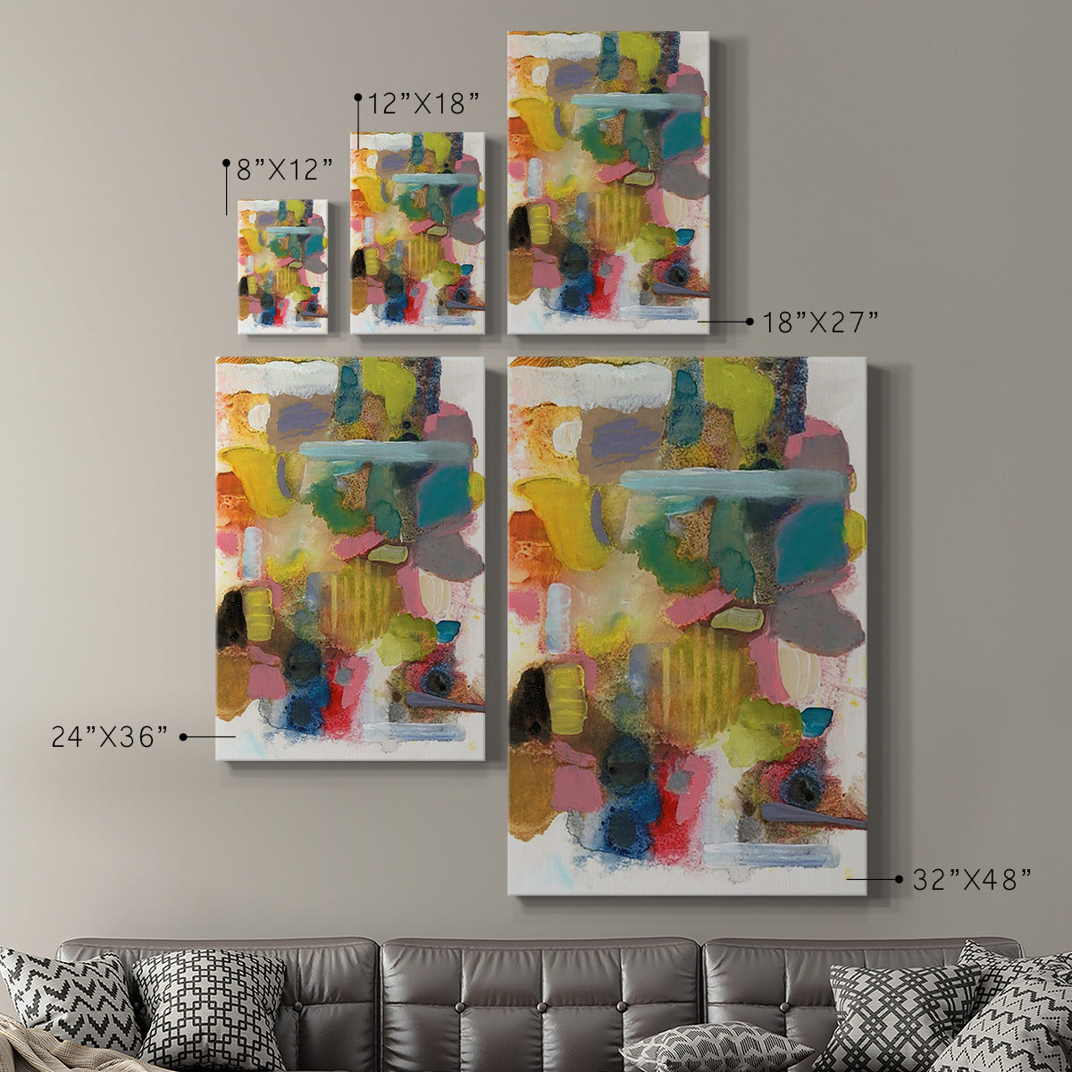 Everything at Once II - Canvas Art Print