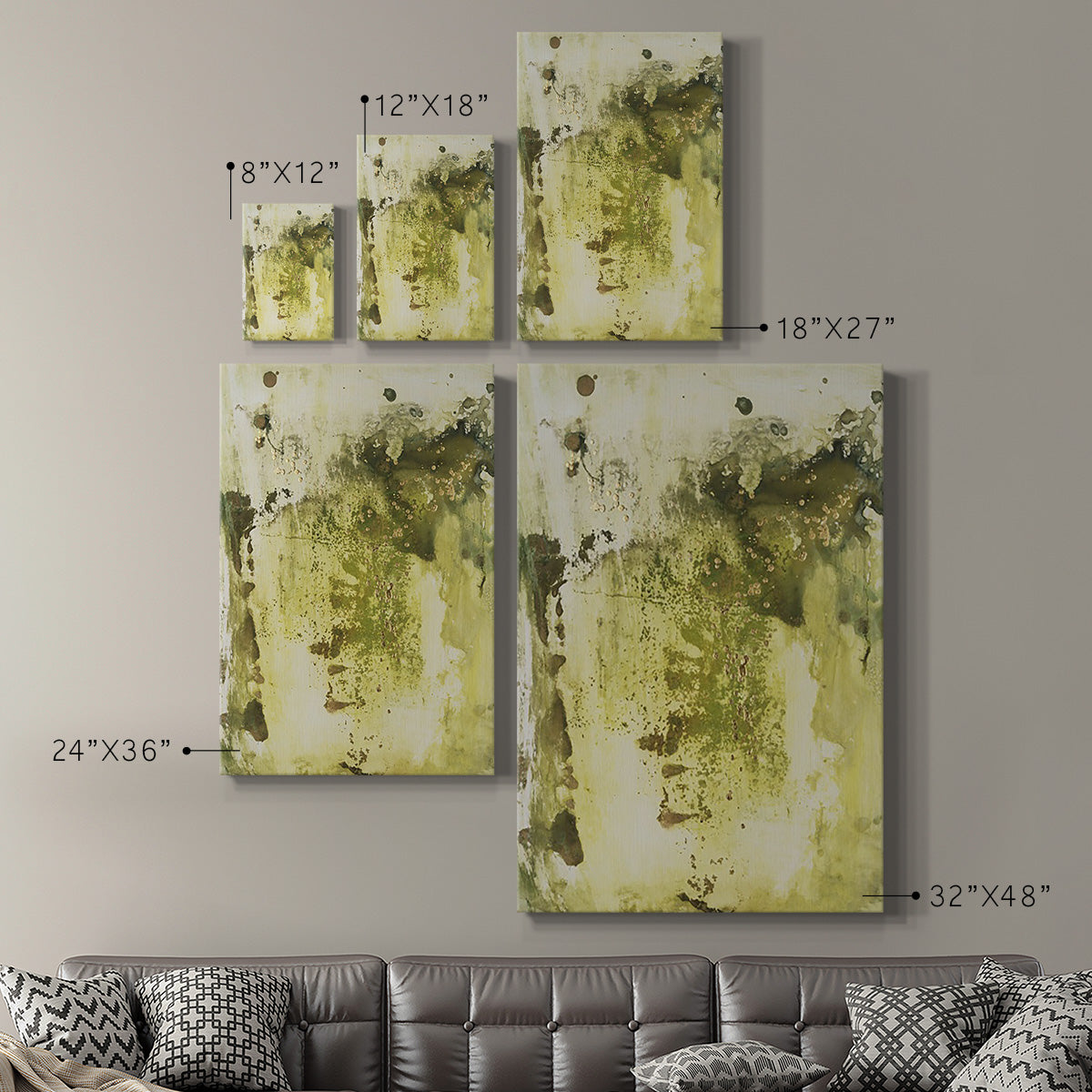 Canyon Diptych I Premium Gallery Wrapped Canvas - Ready to Hang