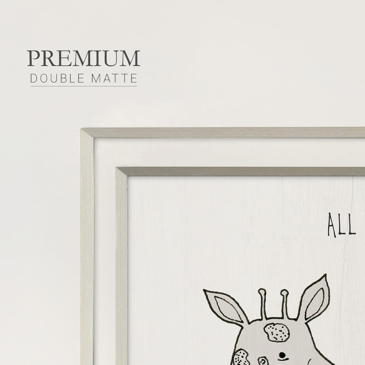 All Creatures Premium Framed Print Double Matboard