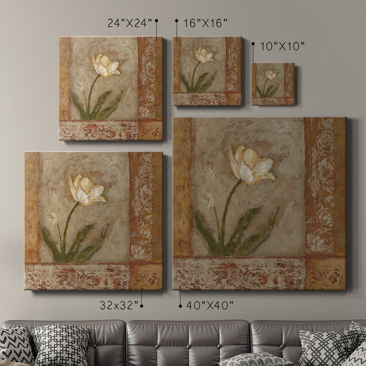 Morning Floral I - Canvas Art Print