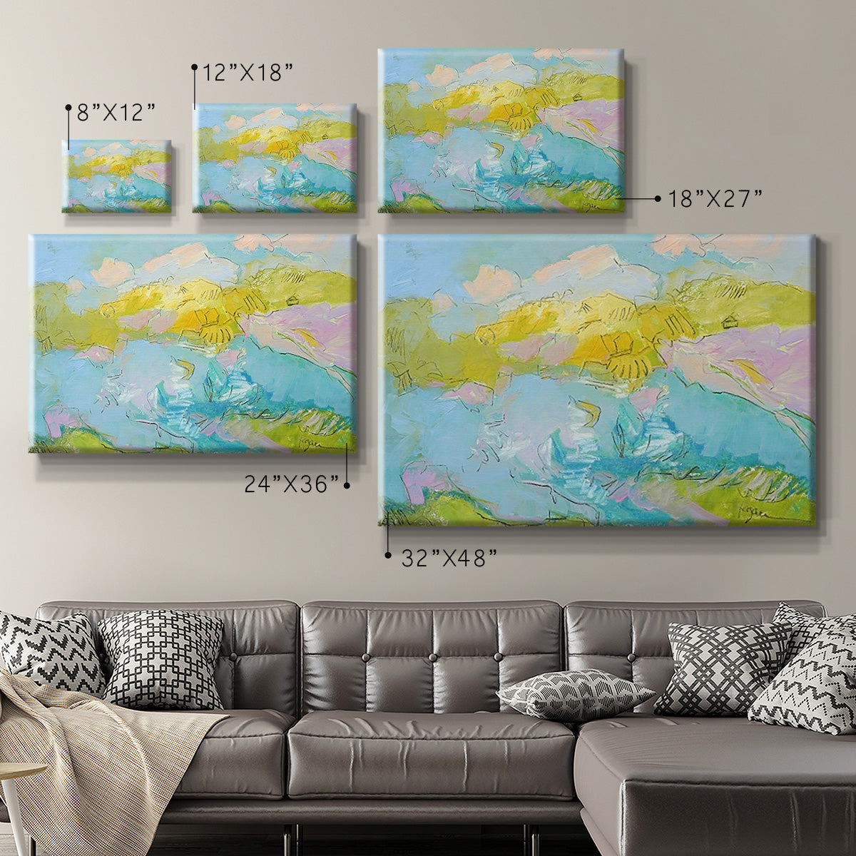 Learning to Fly Premium Gallery Wrapped Canvas - Ready to Hang