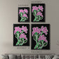 Pop Flowers V - Modern Framed Canvas Print